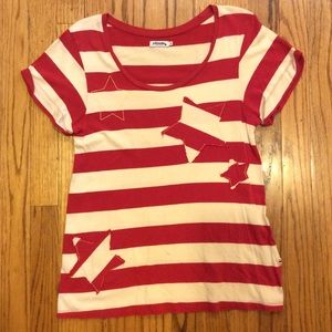Johnnie B Boden Star knit T shirt tee small